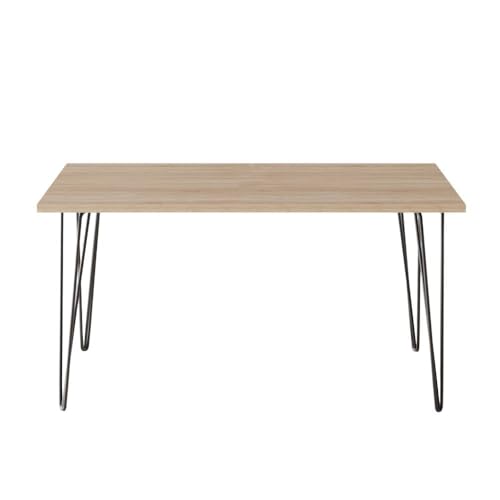 KOLM Fisk Tisch - Esstisch Compatible with Küche/Wohnzimmer | 138x80 cm | FSC-Zertifiziert | Modernes Design in Eiche Sonoma KOLM Fisk Tisch - Esstisch Compatible with Küche/Wohnzimmer | 138x80 cm | FSC-Zertifiziert | Modernes Design in Eiche Sonoma von KOLM