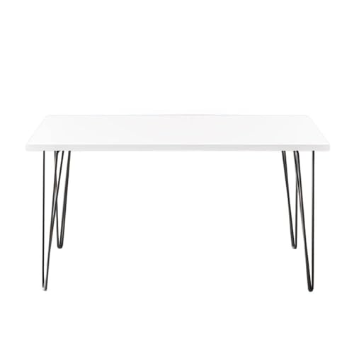 KOLM Fisk Tisch - Esstisch in Weiß Compatible with Küche/Wohnzimmer | 138x80 cm | FSC-Zertifiziert | Modernes Design KOLM Fisk Tisch - Esstisch in Weiß Compatible with Küche/Wohnzimmer | 138x80 cm | FSC-Zertifiziert | Modernes Design von KOLM