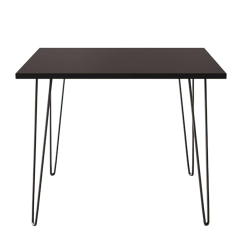 KOLM Hairpin Tisch - Quadratischer Esstisch in Eiche Craft Compatible with Küche/Wohnzimmer | 90x90 cm | FSC-Zertifiziert | Modernes Design KOLM Hairpin Tisch - Quadratischer Esstisch in Eiche Craft Compatible with Küche/Wohnzimmer | 90x90 cm | FSC-Zertifiziert | Modernes Design von KOLM