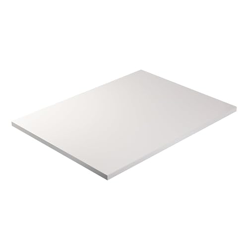 KOLM Laminat-Tischplatte | 138x80 cm | Grau | FSC-Zertifiziert | Robust von KOLM
