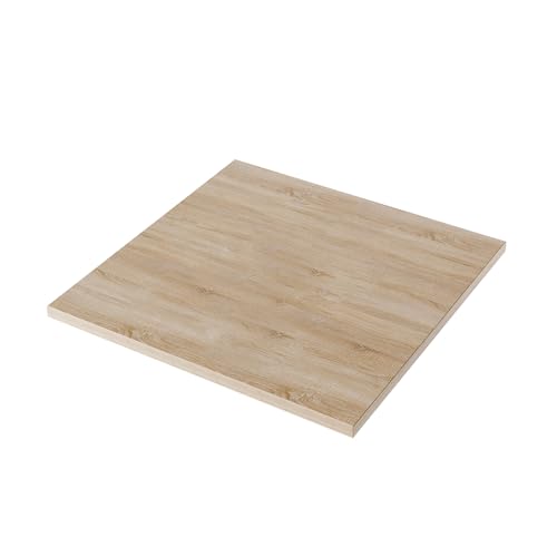 KOLM Laminat-Tischplatte | 68x68 cm | Eiche Sonoma | FSC-Zertifiziert | Robust von KOLM