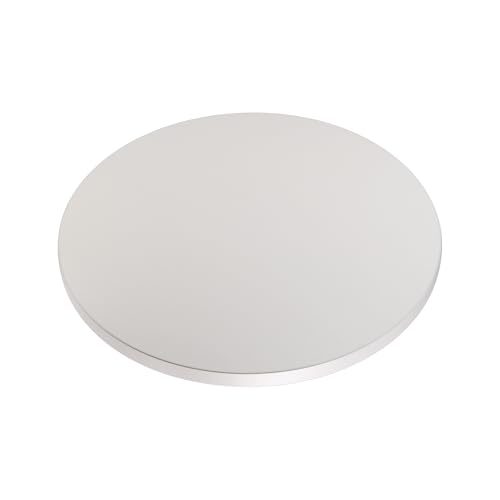 KOLM Laminat-Tischplatte | Ø 50 cm | Grau | FSC-Zertifiziert | Robust von KOLM