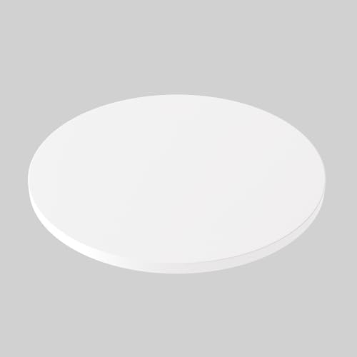 KOLM Laminat-Tischplatte | Ø 50 cm | Weiß | FSC-Zertifiziert | Robust KOLM Laminat-Tischplatte | Ø 50 cm | Weiß | FSC-Zertifiziert | Robust von KOLM