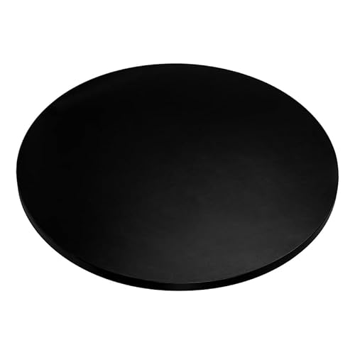 KOLM Laminat-Tischplatte | Ø 68 cm | Schwarz | FSC-Zertifiziert | Robust von KOLM