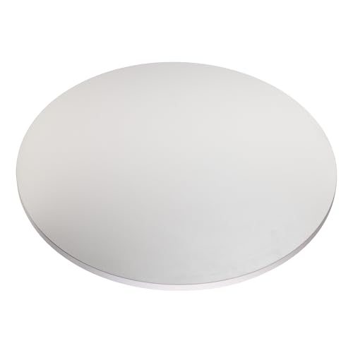 KOLM Laminat-Tischplatte | Ø 90 cm | Grau | FSC-Zertifiziert | Robust von KOLM