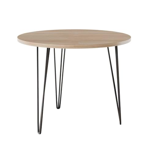KOLM MIKA runder Tisch - Esstisch in Sonoma Eiche Compatible with Küche/Wohnzimmer | Ø 90 cm | FSC-Zertifiziert | Modernes Design KOLM MIKA runder Tisch - Esstisch in Sonoma Eiche Compatible with Küche/Wohnzimmer | Ø 90 cm | FSC-Zertifiziert | Modernes Design von KOLM