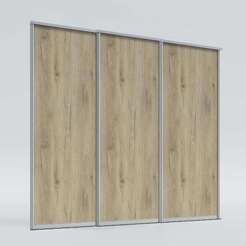 KOLM Schiebetüren | 265x220 cm | Biscuit Oak | Sopot Silber | KOLM Schiebetüren | 265x220 cm | Biscuit Oak | Sopot Silber | von KOLM