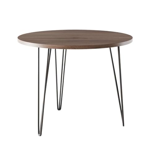 MIKA Stół okrągły - Esstisch in Schokoladeneiche Compatible with Küche/Wohnzimmer | Ø 90 cm | FSC-Zertifiziert | Modernes Design MIKA Stół okrągły - Esstisch in Schokoladeneiche Compatible with Küche/Wohnzimmer | Ø 90 cm | FSC-Zertifiziert | Modernes Design von KOLM
