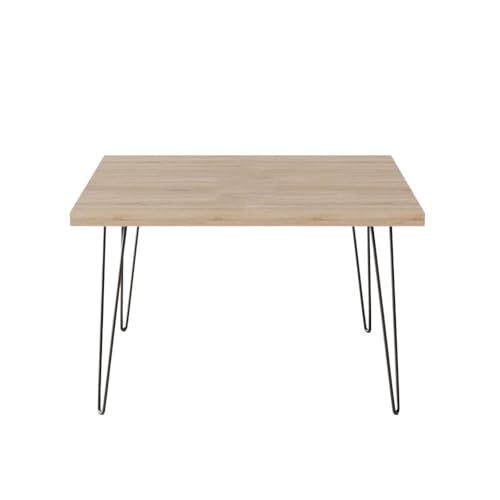 VIDA Stolik kawowy - Couchtisch Dąb Sonoma Compatible with Wohnzimmer | 68x68 cm | FSC-Zertifiziert | Modernes Design | Kratzfeste Oberfläche von KOLM