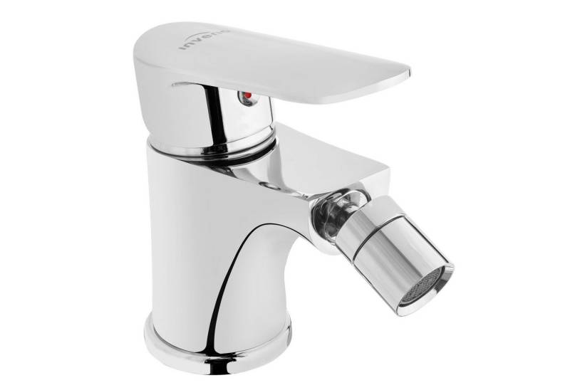 KOLMAN Bidetarmatur ESLA Wasserhahn Bidetmischer für Badezimmer in Silber von KOLMAN