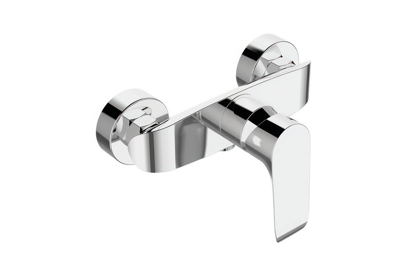 KOLMAN Duscharmatur ALEA Dusche Wasserhahn Mischbatterie für Badezimmer in Silber von KOLMAN