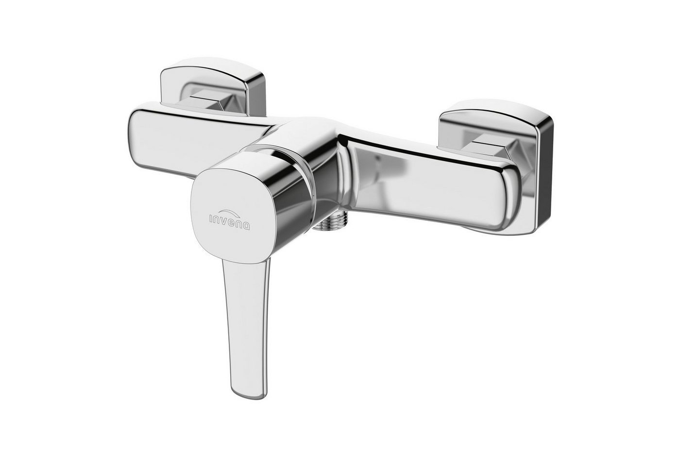 KOLMAN Duscharmatur GLAMOUR Dusche Wasserhahn Mischbatterie für Badezimmer in Silber von KOLMAN