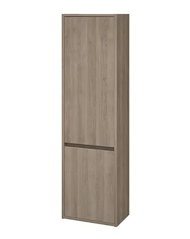 KOLMAN Hochschrank Badezimmer Hängeschrank CREA 140x40x25 mit 2-Türen von KOLMAN