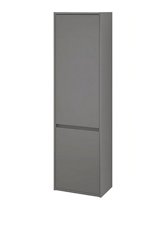KOLMAN Hochschrank Badezimmer Hängeschrank CREA 140x40x25 mit 2-Türen von KOLMAN