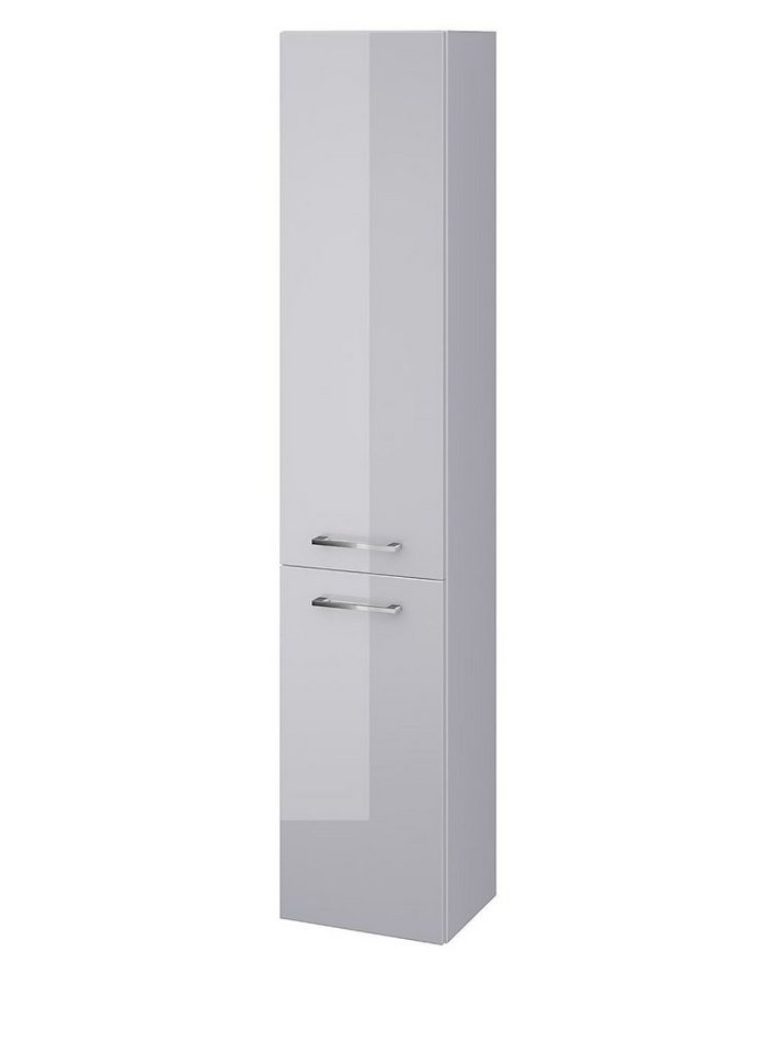 KOLMAN Hochschrank Hochhängeschrank LARA 150x30x25 Badezimmerschrank mit 2-Türen von KOLMAN