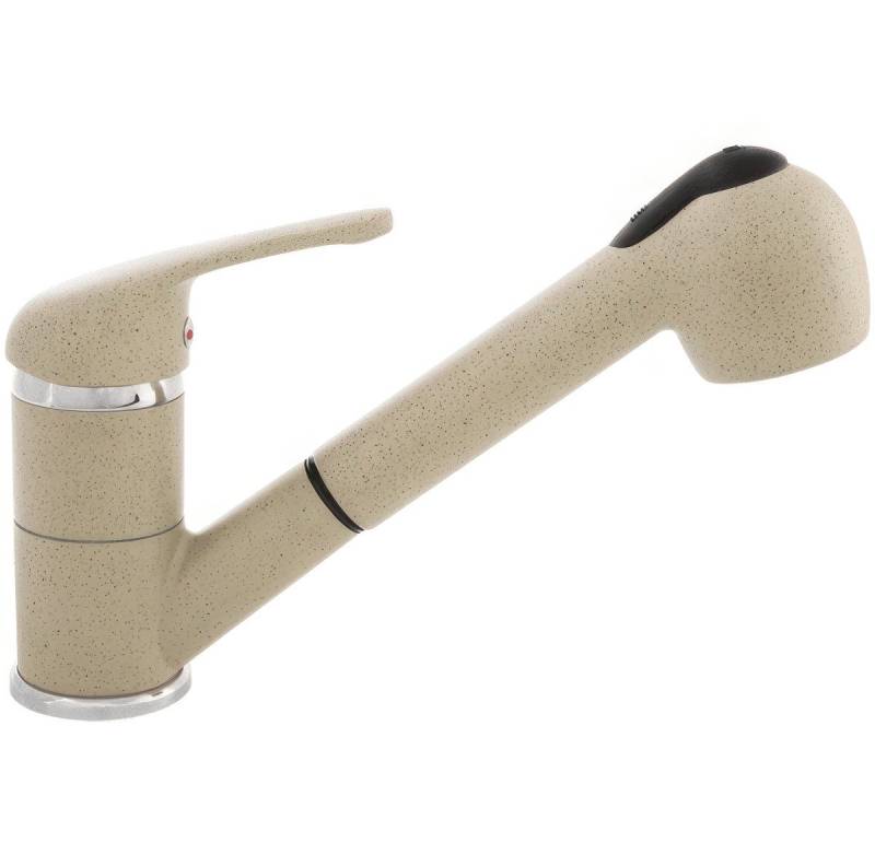 KOLMAN Küchenarmatur DAGA Wasserhahn Mischbatterie für Küche in Beige von KOLMAN
