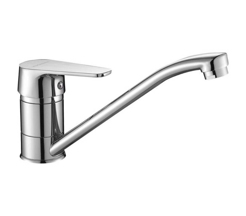 KOLMAN Küchenarmatur Wasserhahn LUGA Küchenmischer für Küche in Chrom von KOLMAN
