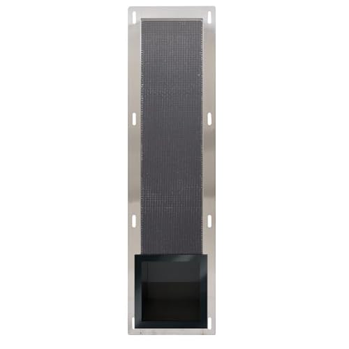 KOLMAN Toilettenpapieraufbewahrung Unterputz Wandnische Wall Box Paper 3 Schwarz Badezimmer Klopapierhalter von KOLMAN