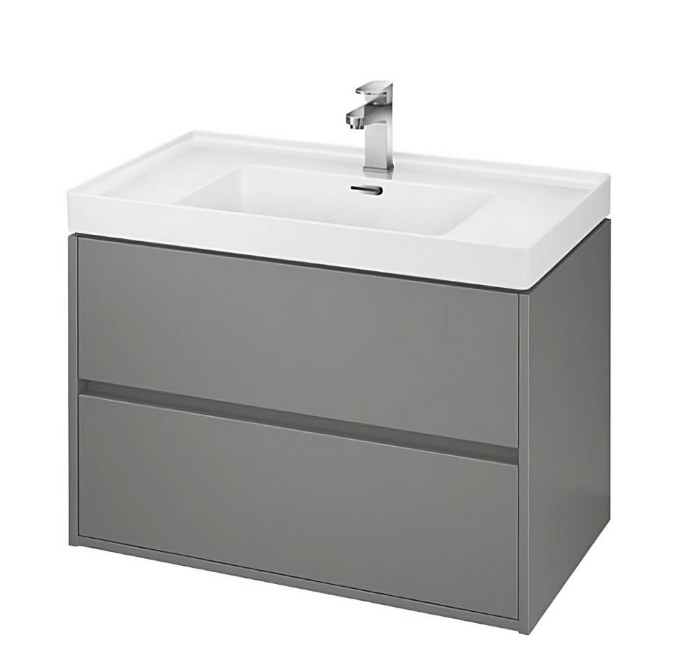 KOLMAN Waschbeckenunterschrank Badmöbel Set CREA 80 Badezimmerschrank mit Schubladen & Keramikwaschbecken KOLMAN Waschbeckenunterschrank Badmöbel Set CREA 80 Badezimmerschrank mit Schubladen & Keramikwaschbecken von KOLMAN