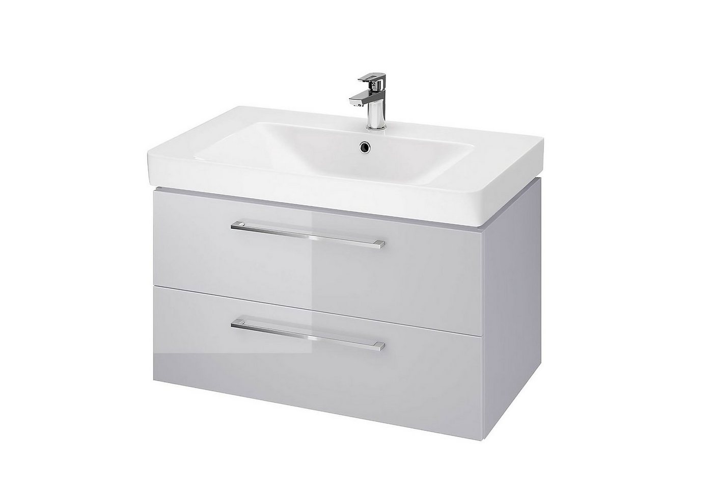 KOLMAN Waschbeckenunterschrank Badmöbel Set LARA MILLE 80 Badezimmerschrank mit Schubladen & Keramikwaschbecken KOLMAN Waschbeckenunterschrank Badmöbel Set LARA MILLE 80 Badezimmerschrank mit Schubladen & Keramikwaschbecken von KOLMAN