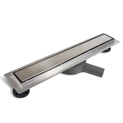 Kolman Duschrinne Bodenablauf Komplettset 360 DRAIN 80 cm Silber Duschablauf Abflussrinne Dusche Kolman Duschrinne Bodenablauf Komplettset 360 DRAIN 80 cm Silber Duschablauf Abflussrinne Dusche von KOLMAN