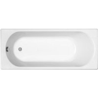 KOLO by Geberit Opal Plus Gerade Badewanne mit Füßen 160 x 70 cm aus Acryl, Weiß (XWP1260000) von KOLO BY GEBERIT