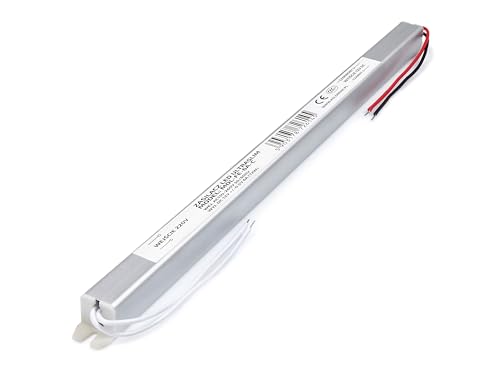 KOLORENO Transformator Ultra Slim - LED Netzteil - Modulare Stromversorgungen für LED-Beleuchtung - Erweiterte Sicherheitsfunktionen - Eaglerise 24V 72W 6A IP20-375x18x18mm von KOLORENO