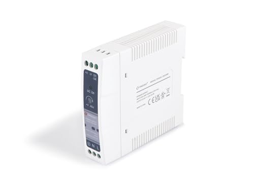 KOLORENO - Schienen-Netzteil - DIN LED Industrienetzteil - IP20 Wasserdichtigkeit - Schraubklemmen - Yingjiao YSD20L 24V 24W 1A IP20-92x22x100 mm von KOLORENO