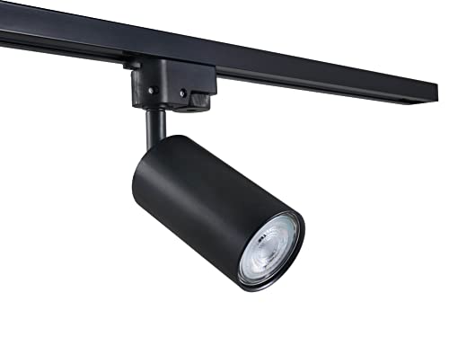 KOLORENO Steka 4x Drehbarer Strahler – LED Deckenlampe Schienensystem – Lichtschienensystem Decke – Lampe LED Seilsystem – Schienensystem Lampen 35W GU10 von KOLORENO
