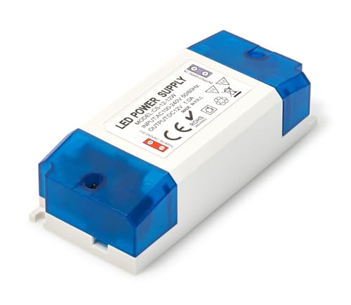 KOLORENO Stromversorgung für Möbel - LED Netzteil - Modulare Stromversorgungen für LED-Beleuchtung - Erweiterte Sicherheitsfunktionen - Eaglerise 12V 12W 1A IP20-89x39x23mm KOLORENO Stromversorgung für Möbel - LED Netzteil - Modulare Stromversorgungen für LED-Beleuchtung - Erweiterte Sicherheitsfunktionen - Eaglerise 12V 12W 1A IP20-89x39x23mm von KOLORENO