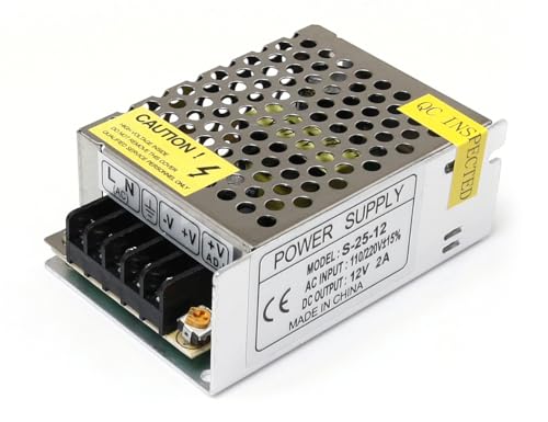KOLORENO Transformator - LED Netzteil - Modulare Stromversorgungen für LED-Beleuchtung - Erweiterte Sicherheitsfunktionen - Eaglerise 12V 25W 2A IP20-35x60x85mm KOLORENO Transformator - LED Netzteil - Modulare Stromversorgungen für LED-Beleuchtung - Erweiterte Sicherheitsfunktionen - Eaglerise 12V 25W 2A IP20-35x60x85mm von KOLORENO