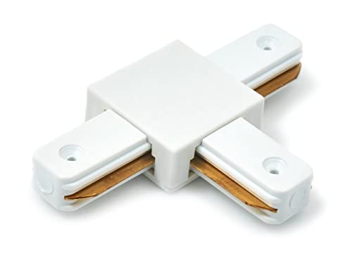 KOLORENO Verbinder für Schienenleiste Steka und Roti - für Schienenlampen - Spotlight Verbindungsstück - Deckenspot - Deckenstrahler Verbindungsstück - Led Schiene - T-Förmig Weiß KOLORENO Verbinder für Schienenleiste Steka und Roti - für Schienenlampen - Spotlight Verbindungsstück - Deckenspot - Deckenstrahler Verbindungsstück - Led Schiene - T-Förmig Weiß von KOLORENO