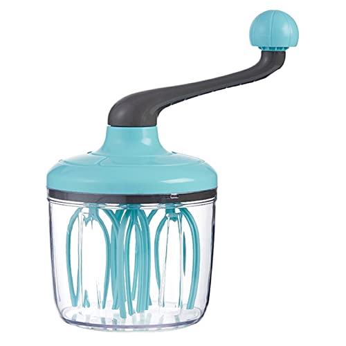KOLUZ Schlagsahne-Spender, manuelle Sahne-Mixer, Sahne Whippers, Handkurbel Kuchen Creme Dispenser, Butterchurn, Küche Kochen Werkzeug,A von KOLUZ