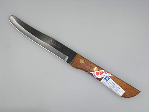 6er Pack Thailand Messer mit Holzgriff 22 cm [#792] Küchenmesser von KOM KOM