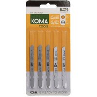 Koma Tools - 5 Blätter koma - für Stichsäge 08705 - 08732 von KOMA TOOLS
