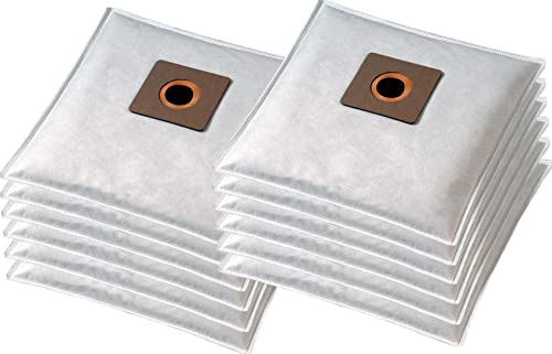 KOMA RW02S - Set mit 12 Stück Staubsaugerbeuteln für Rowenta Compacteo ZR 003901 Staubsauger von KOMA