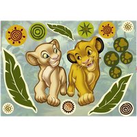 KOMAR Dekosticker »Simba and Nala«, BxH: 50 x 70 cm - bunt von KOMAR