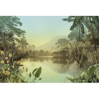 KOMAR Vliestapete »Lac Tropical«, Breite 400 cm, seidenmatt - bunt KOMAR Vliestapete »Lac Tropical«, Breite 400 cm, seidenmatt - bunt von KOMAR