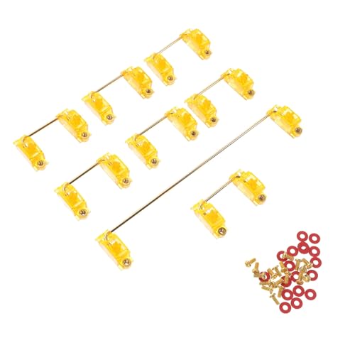 KOMBIUDA 1 Satz Satellitenachse Montagescheibe Stabilizer DIY Zubehör für Mechanische Tastaturen Stabile Installation Einfache Montage Hohe Zuverlässigkeit für PCB KOMBIUDA 1 Satz Satellitenachse Montagescheibe Stabilizer DIY Zubehör für Mechanische Tastaturen Stabile Installation Einfache Montage Hohe Zuverlässigkeit für PCB von KOMBIUDA