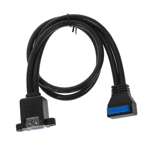 KOMBIUDA 1 Satz USB Verlängerungskabel für Motherboard Pin USB Header Adapter Langlebig Kompatibel mit Desktop Motherboards für Einfache Schnelle Datenübertragung von KOMBIUDA