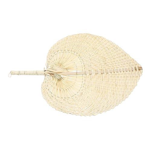 KOMBIUDA 1 Stück Handgefertigter Strohfächer aus Palmblättern Eleganter Tragbarer für Sommer für Partys und Strand Handgewebt Leicht und Strapazierfähig Perfektes Sommeraccessoire für KOMBIUDA 1 Stück Handgefertigter Strohfächer aus Palmblättern Eleganter Tragbarer für Sommer für Partys und Strand Handgewebt Leicht und Strapazierfähig Perfektes Sommeraccessoire für von KOMBIUDA
