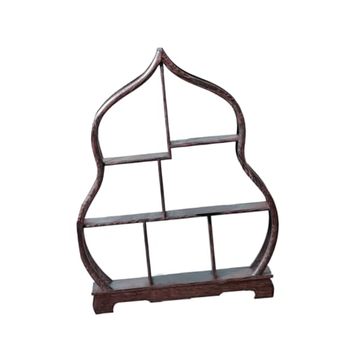 KOMBIUDA 1 Stück Solid Wood Shelf Antikes Design Handwerkskunst Dekorationsstand für Wohnzimmer Restaurant und Teehäuser ohne Verzierungen KOMBIUDA 1 Stück Solid Wood Shelf Antikes Design Handwerkskunst Dekorationsstand für Wohnzimmer Restaurant und Teehäuser ohne Verzierungen von KOMBIUDA