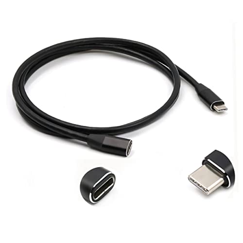 KOMBIUDA 1 Stück Type C Verlängerungskabel USB Type C Buchse Einfach zu Transportieren für Geräte Datenübertragung von KOMBIUDA