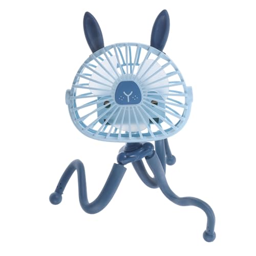 KOMBIUDA 1 Stück USB Handventilator mit Verstellbarem Ständer Tragbar und Leise für Kinderwagen Camping und Reisen Geschwindigkeiten LED Licht KOMBIUDA 1 Stück USB Handventilator mit Verstellbarem Ständer Tragbar und Leise für Kinderwagen Camping und Reisen Geschwindigkeiten LED Licht von KOMBIUDA
