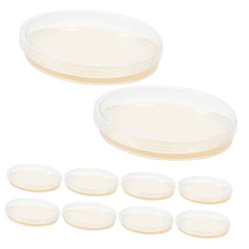 KOMBIUDA 10 Stück Lb Agarplatten Vorgegossene Nährböden Petrischalen für Mikrobiologie Laboranalyse Wissenschaftliche Experimente Schulprojekte Stem Lernen KOMBIUDA 10 Stück Lb Agarplatten Vorgegossene Nährböden Petrischalen für Mikrobiologie Laboranalyse Wissenschaftliche Experimente Schulprojekte Stem Lernen von KOMBIUDA