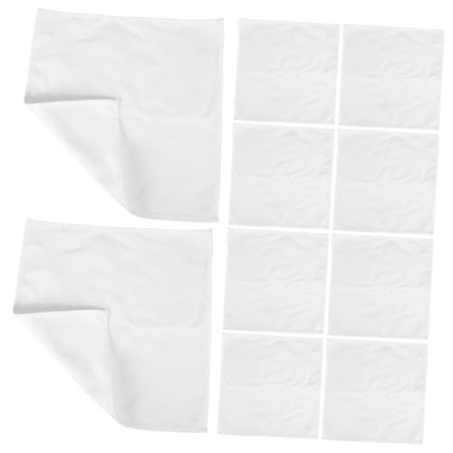 KOMBIUDA 10 Stück Reine Baumwollservietten Stoffservietten aus Baumwolle Küchentuch Küchentücher Baumwolle Saugfende Küchentücher Abendessen stoffservietten Absorptionstischtischtücher Weiß KOMBIUDA 10 Stück Reine Baumwollservietten Stoffservietten aus Baumwolle Küchentuch Küchentücher Baumwolle Saugfende Küchentücher Abendessen stoffservietten Absorptionstischtischtücher Weiß von KOMBIUDA
