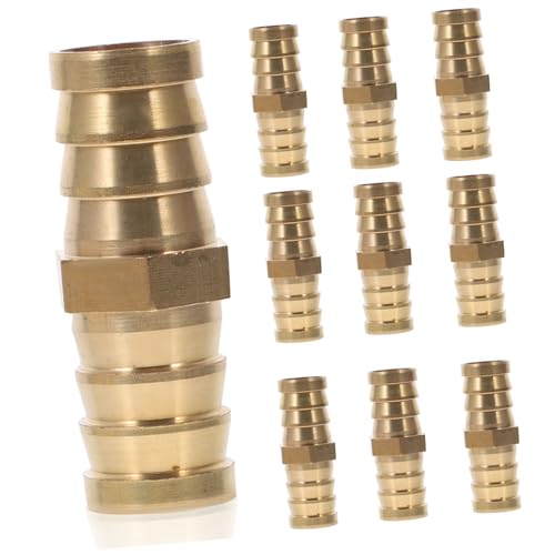 KOMBIUDA 10 Stück Teiliges Pex Kupfer Anschlussstücke Gerader Crimp verbinder Korrosionsbeständig Rostfrei für Schlauchverbindung und Rohrleitung Einfache Montage Langlebig KOMBIUDA 10 Stück Teiliges Pex Kupfer Anschlussstücke Gerader Crimp verbinder Korrosionsbeständig Rostfrei für Schlauchverbindung und Rohrleitung Einfache Montage Langlebig von KOMBIUDA