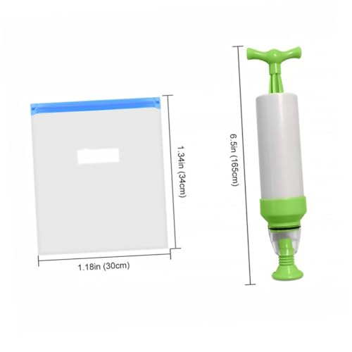 KOMBIUDA 10 Stück Teiliges Vakuumkompressionsbeutel mit Handpumpe Luftdichte Filament aufbewahrungstaschen für Pla Abs Petg Feuchtigkeitsgeschützt und Platzsparend von KOMBIUDA