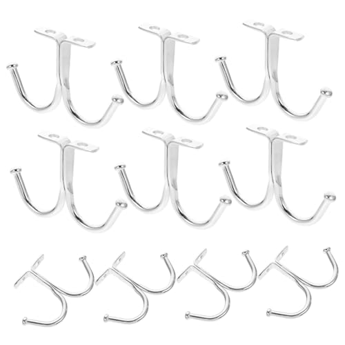 KOMBIUDA 10 Stück Teiliges Vintage Eisen Doppelhaken Wandmontage Stabile Langlebige Garderoben und Handtuchhalter Rustikale Landhausstil Wandhaken für Lager Werkstatt und Zuhause KOMBIUDA 10 Stück Teiliges Vintage Eisen Doppelhaken Wandmontage Stabile Langlebige Garderoben und Handtuchhalter Rustikale Landhausstil Wandhaken für Lager Werkstatt und Zuhause von KOMBIUDA