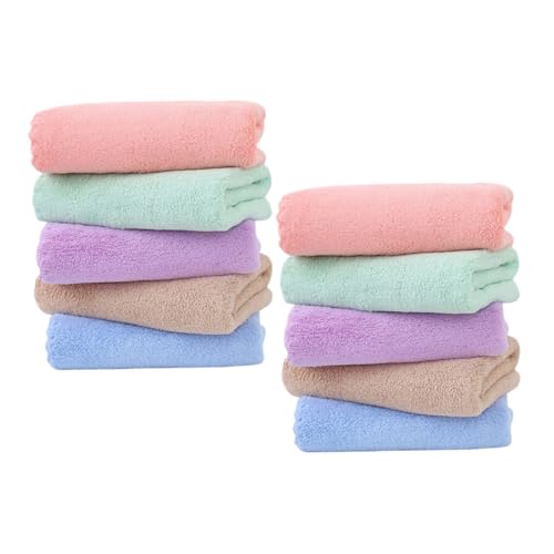 KOMBIUDA 10stücke Einstreumatte Für Meerschweinchen Und Hamster Weiche Fleece-Einlage Maschinenwaschbar Für Kleintierkäfige Als Decke Oder Handtuch Nutzbar von KOMBIUDA